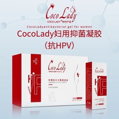 【1盒6支装，coco lady妇用级别 抑菌凝胶 红盒】